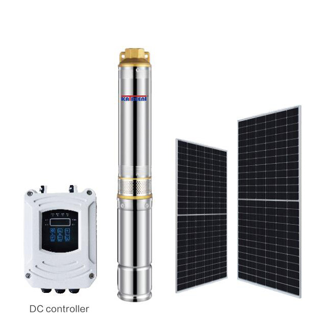 3DCQJ DC B&oslash;rstel&oslash;s Plastic Impeller Deep Well Solar Pump